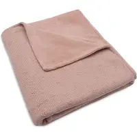 Jollein Deken Babybedje 100x150 Cosy Knit Velvet Wild Rose