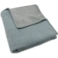 Jollein Deken Babybedje 100x150 Cosy Knit Velvet Sea Green