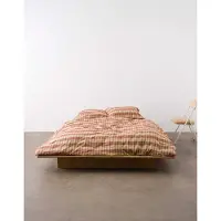 Marc O'Polo Kussensloop Hillan Dark Coral (Flanel)-60 x 70 cm (standaard)