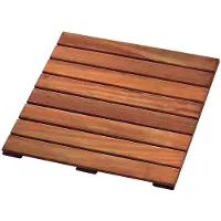Intergard Vlondertegels 50x50cm hardhout (glad)