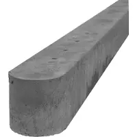 Intergard Betonpalen hout beton schutting grijs 10x10x180cm