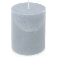 Spaas Rustiek Kaars 100/130mm-lichtblauw