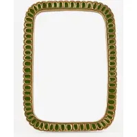 Sissy-Boy Groene Scalloped Enamel Fotolijst