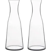 Bormioli Rocco 2x Glazen water of sap karaffen 1 L Atelier - Karaffen