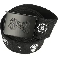 Ghost Riem - Logo - zwart - Maat Standard