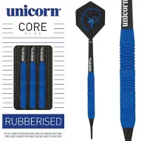 Unicorn Softtip Core Plus Rubberised Brass Blue 18 gram