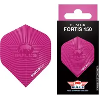 Bull's Fortis 150 No.2 Flights | 5-Pack Pink