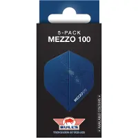 Bull's Mezzo 100 No.2 Blue Flights | 5-Pack