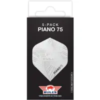 Bull's Piano 75 No.2 Flights White | 5-Pack