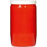 Spaas Grafkaars/gedenklicht - rood - 7 x 15 cm - 9 dagen brandtijd