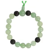 Ruben Robijn Powerbead Mannen Armband Aventurijn Groen (Extra Lang)