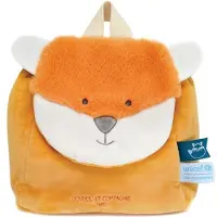 Doudou et Compagnie Unicef baby rugzak met vos pluche Doudou et Compagnie Unicef