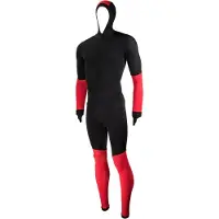Craft speedpak colorblock zwart/rood | Maat XS