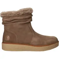 Rieker Boots 'Enkellaarsjes Plat' taupe