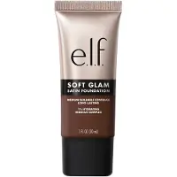 e.l.f. elf. Soft Glam Foundation Medium dekking Langdurige en opbouwbare foundation voor een gladde satijnen finish Veganistisch en dierproefvrij 60 Rijk Co