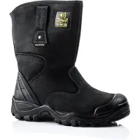 Buckbootz Werkschoen Buckshot Werklaars BSH010 S3 | Donkerbruin | Maat 42 - 00.176.070.42