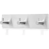 XIVADA Handdoekhaakjes Tres - Zelfklevend - Zilver - 3 in 1