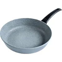 Brizoll MOSAIC Series - Aluminium Koekenpan Ø28 cm met Antiaanbaklaag - Grijs - Soft-Touch