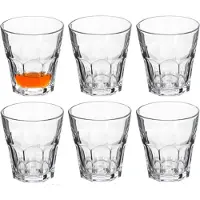 Alessandro Waterglas Casablanco - 180 ml - 6 stuks - drinkglazen - D8 x H8,5 cm