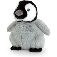 Keel Toys Baby Pinguin knuffel - 18 cm. - Keel Eco Pinguin knuffeldier - 100% gerecycled