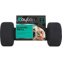Kaytan - Dumbbell - Halter van 2kg - Zwart - Per stuk
