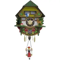 Engstler - 0144 SQ - Wandklok met schommel - Quartz