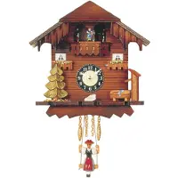 Engstler - 0225 SQT - Wandklok met schommel - Quartz