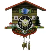 Engstler - 0129 QP - Wandklok met slinger - Quartz