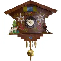 Engstler - 182 QP - Wandklok met slinger - Quartz
