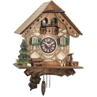 Engstler - 188 QPT - Wandklok met slinger - Quartz