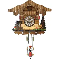 Engstler - 0179 SQ - Wandklok met schommel - Quartz