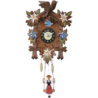 Engstler - 0126/10 SQ - Wandklok met schommel - Quartz