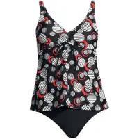 LASCANA Tankini rood / zwart / wit