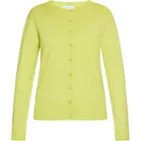 Usha Gebreid vest lichtgroen