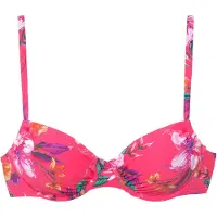 LASCANA Bikinitop gemengde kleuren / pink