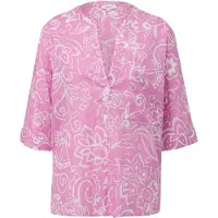 s.Oliver Blouse pink / wit