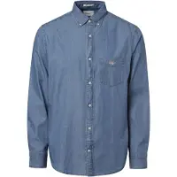 Gant Overhemd blauw denim