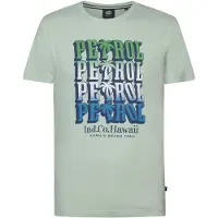 Petrol Industries Shirt 'Radiance' donkerblauw / petrol / grasgroen / pastelgroen