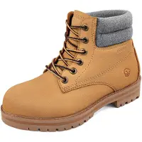 Giesswein Veterboots camel / grijs