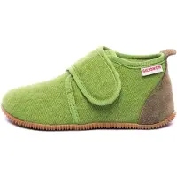 Giesswein Huisschoenen bruin / grasgroen / rood / wit