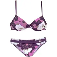 LASCANA Bikini lila / braam / wit