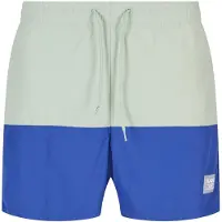 Karl kani Zwemshorts royal blue/koningsblauw / grijs / mintgroen