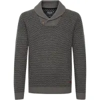 INDICODE JEANS Trui 'COPENT' grijs / zwart