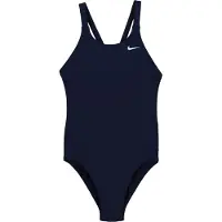 Nike Sportieve badmode donkerblauw / wit