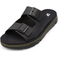 Camper Muiltjes 'Oruga' zwart