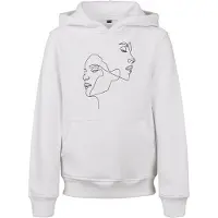 Mister tee Sweatshirt zwart / wit
