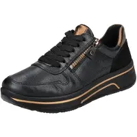 Ara Sneakers laag 'Sapporo 3.0' brons / zwart