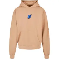 Mister tee Sweatshirt 'Le Papillon' donkerbeige / navy / donkerblauw / zwart