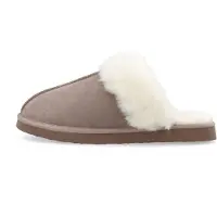 Bianco Huisschoenen 'Sweetie' bruin gemêleerd / wolwit