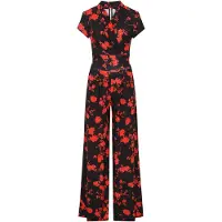 HotSquash Jumpsuit rood / zwart